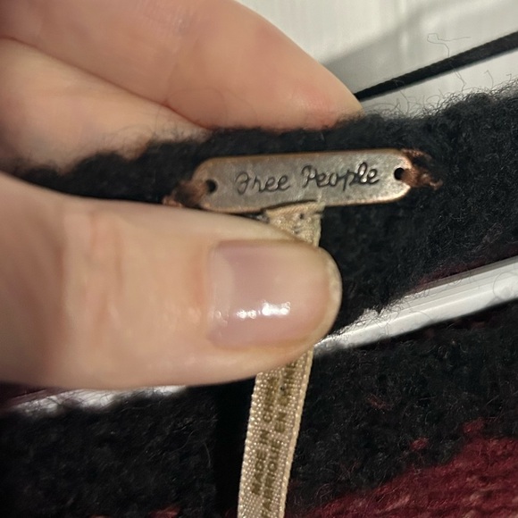 Free People Montmartre knit multicolor wool blend sweater. Size XS. - Picture 4 of 7